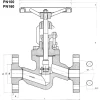 Stalen klepafsluiter&nbsp;&nbsp;|&nbsp;&nbsp;KP-771